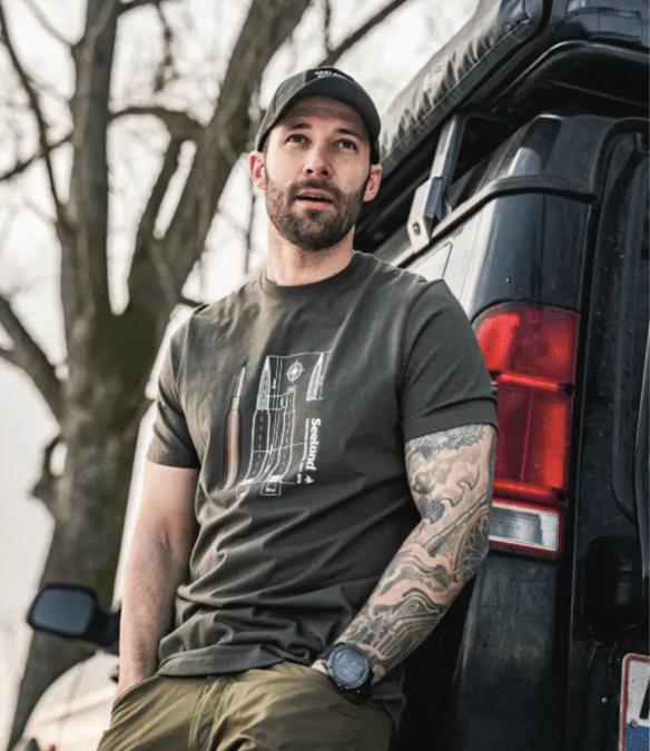 Футболка Seeland Bullet T-shirt Зелений Фото 3